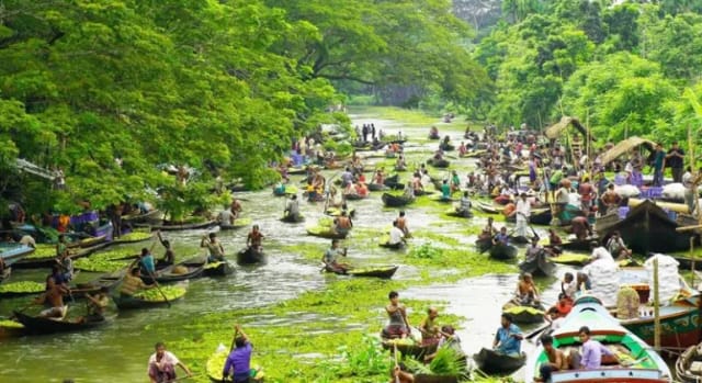 Floating Market Bhimruli