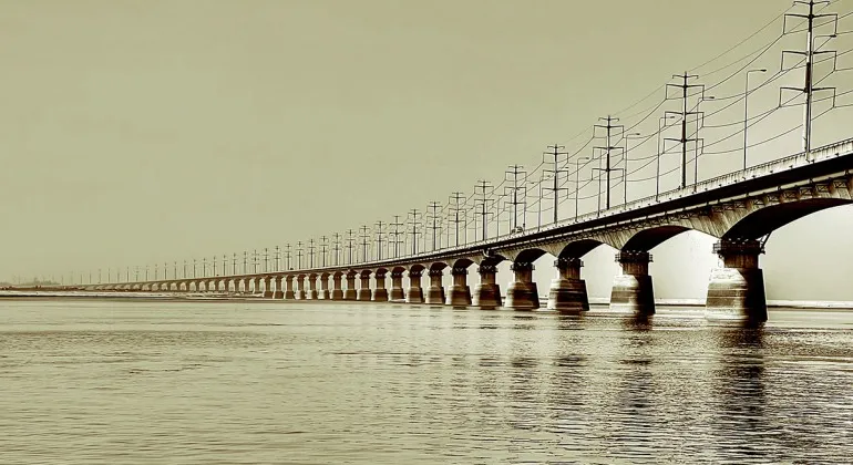 Jamuna Bangabandhu Bridge, Tangail, Bangladesh