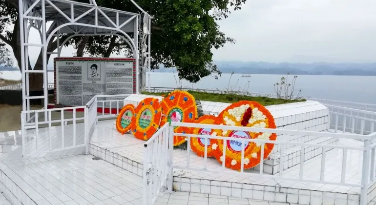 Munshi Abdur Rouf Memorial Monument, Rangamati, Bangladesh